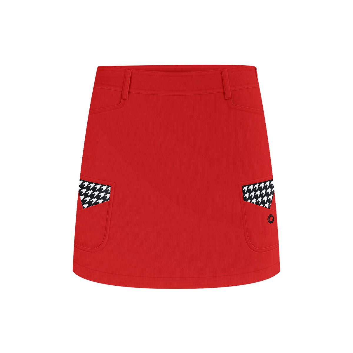 Elastic woven skirt for women