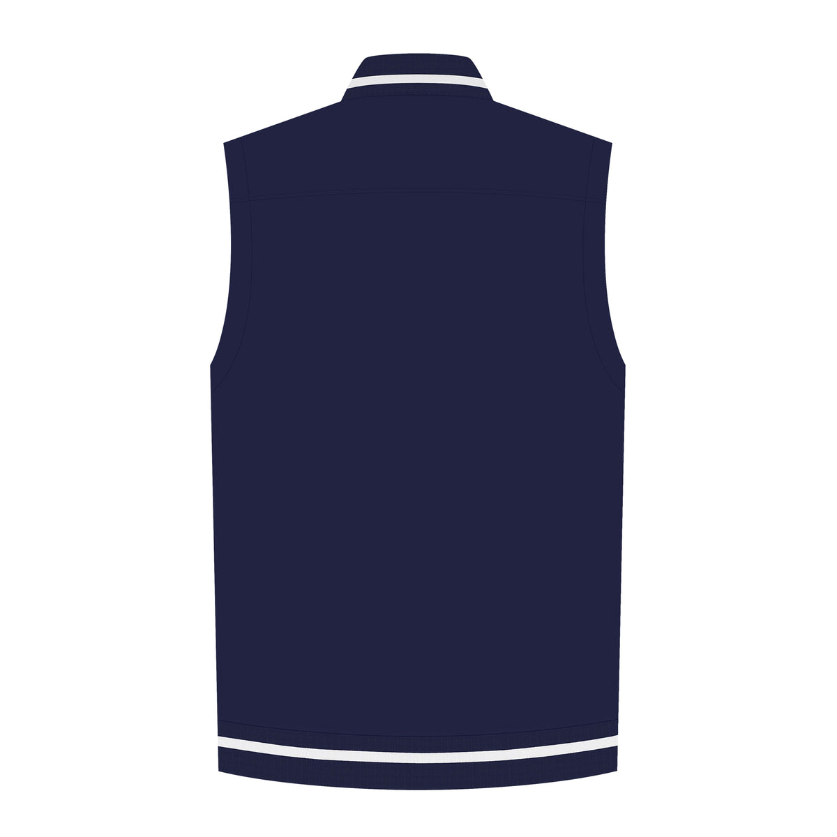 Men's Stand Collar Woven Vest H60320