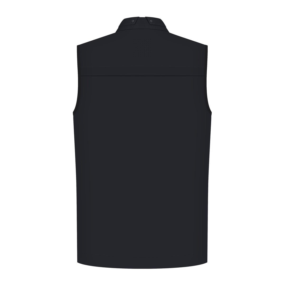 Men's stand - collar vest