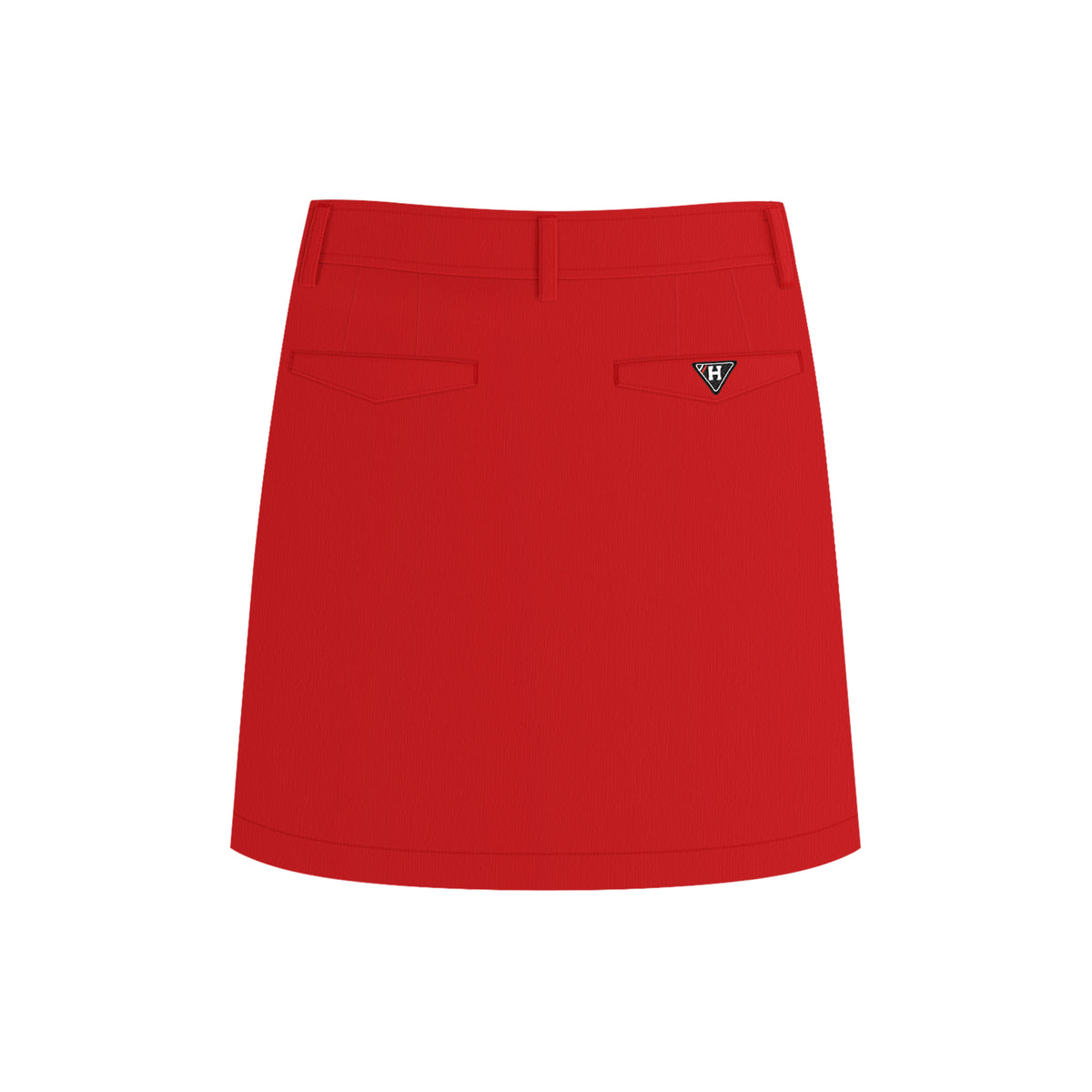 Elastic woven skirt for women