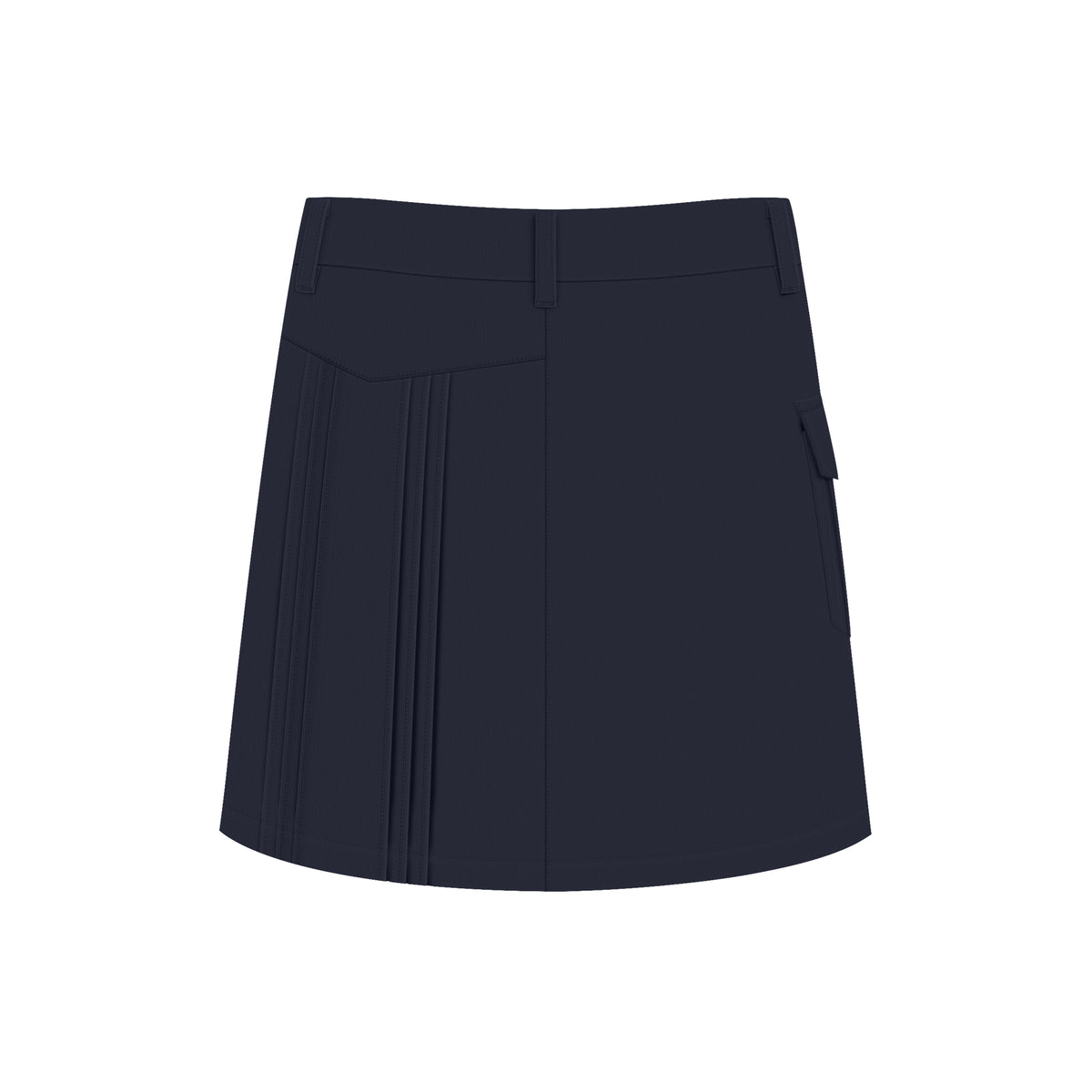 Elastic woven skirt for women