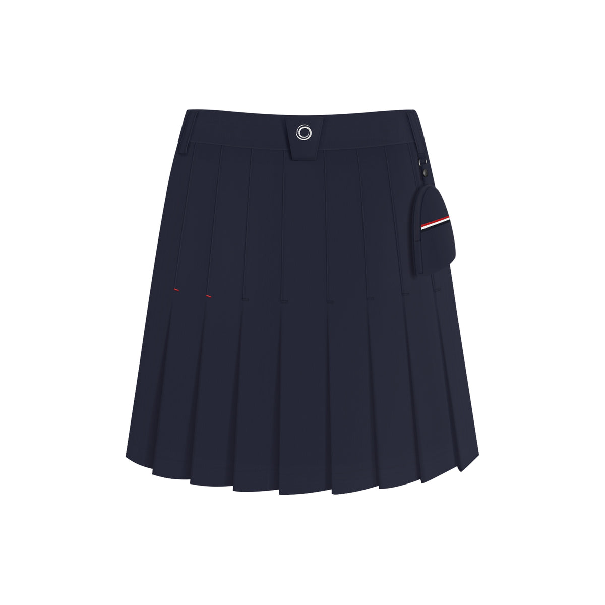 Woven Pleated Skirt For Women