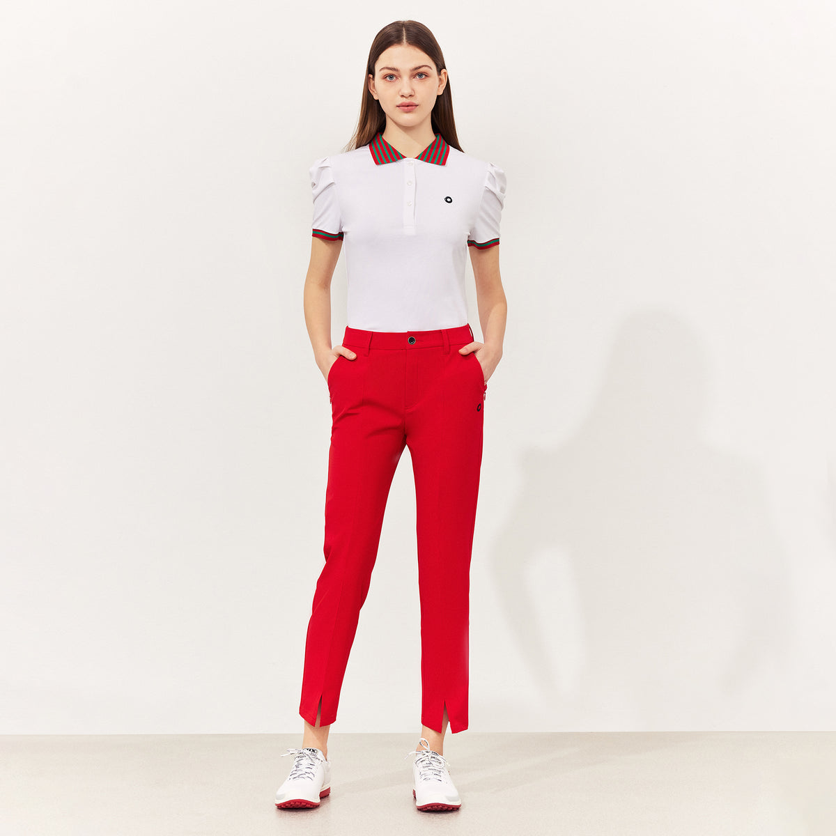 Women's short-sleeved POLO shirt