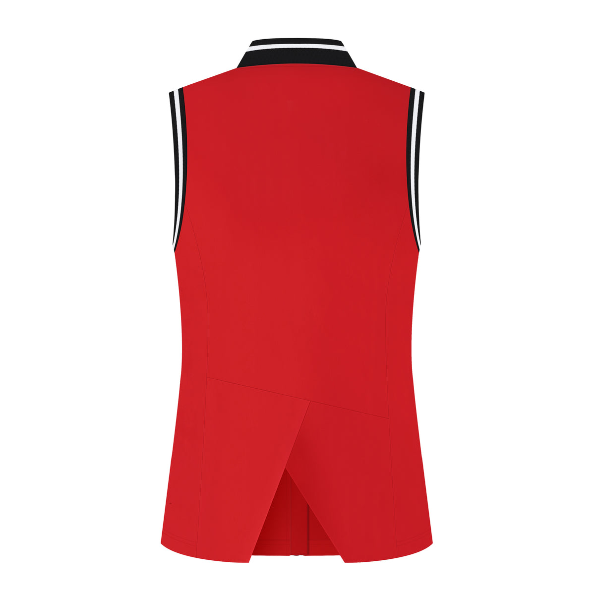 Rear Slit Vest For Women H60306F