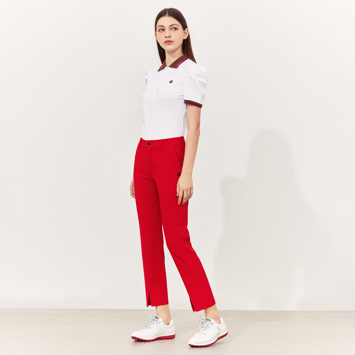 Women's short-sleeved POLO shirt