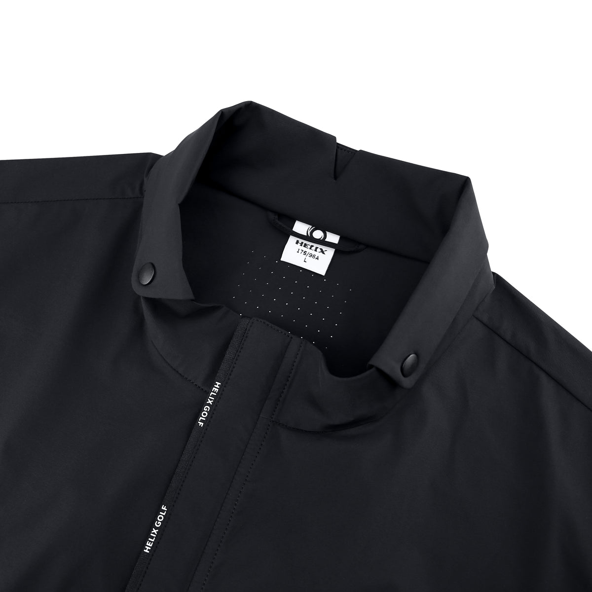 Men's stand - collar vest
