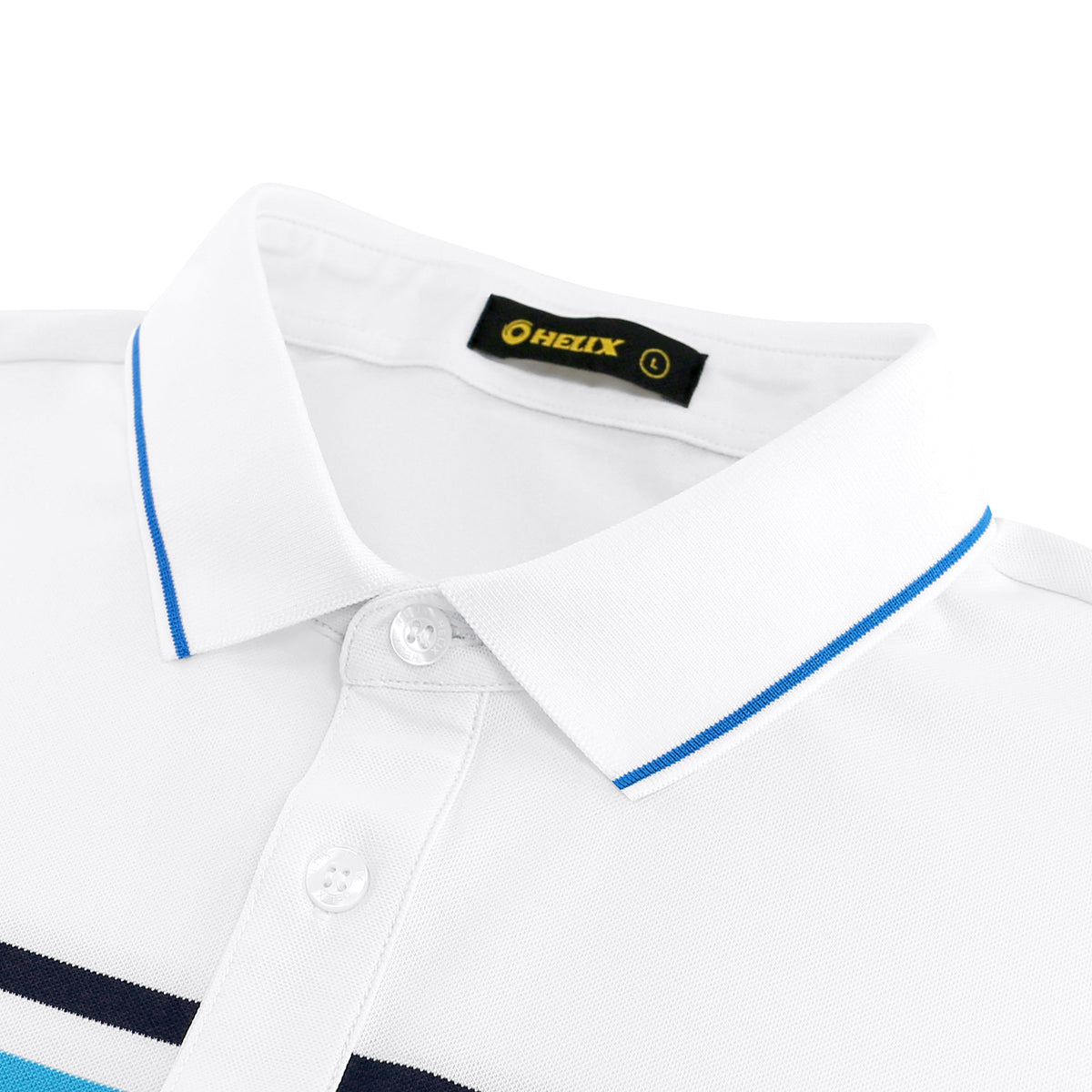 Striped Polo Shirt For Men H60142
