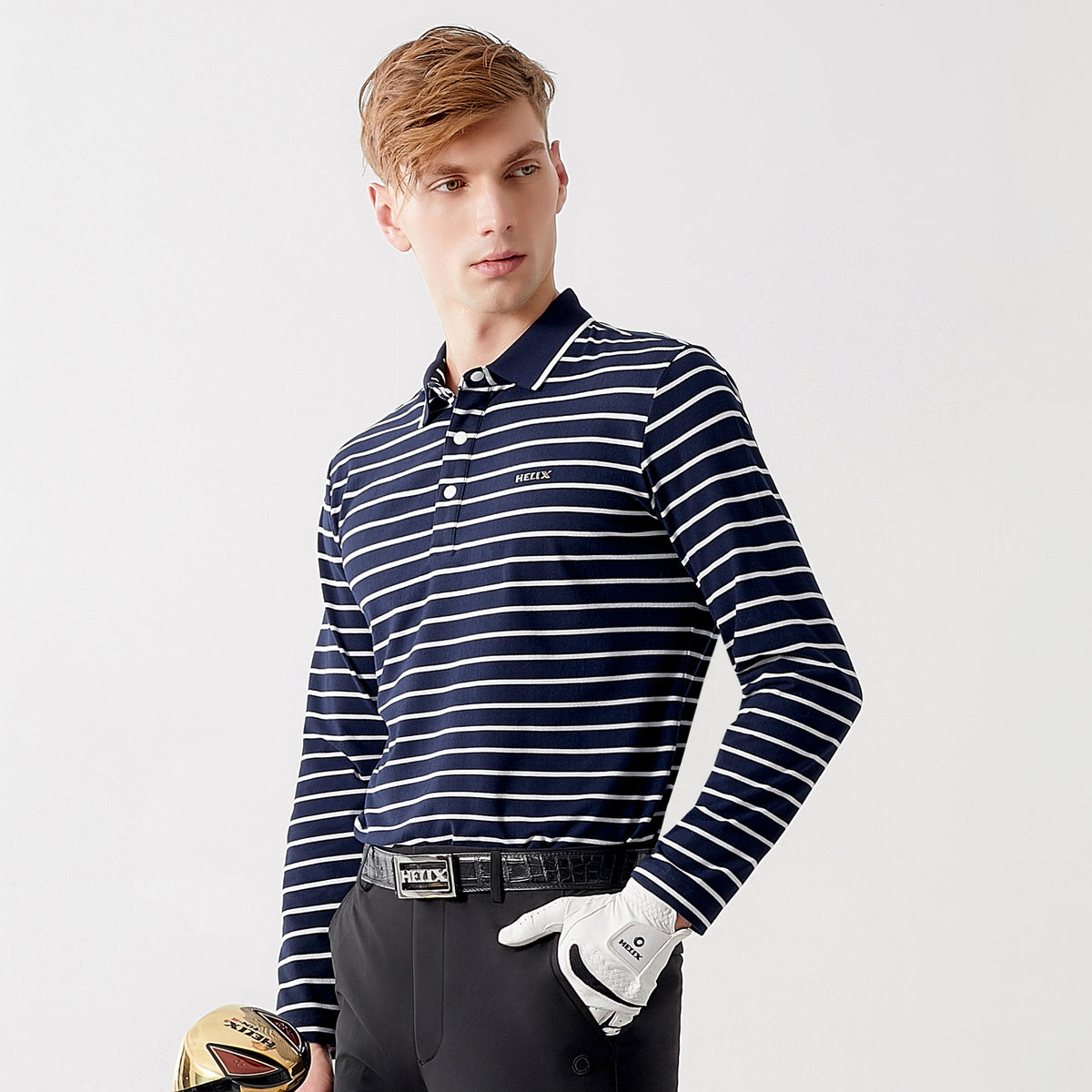 Striped Long Sleeve Shirt For Men
