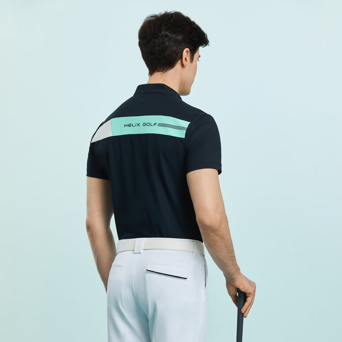 Men's short-sleeve polo shirt