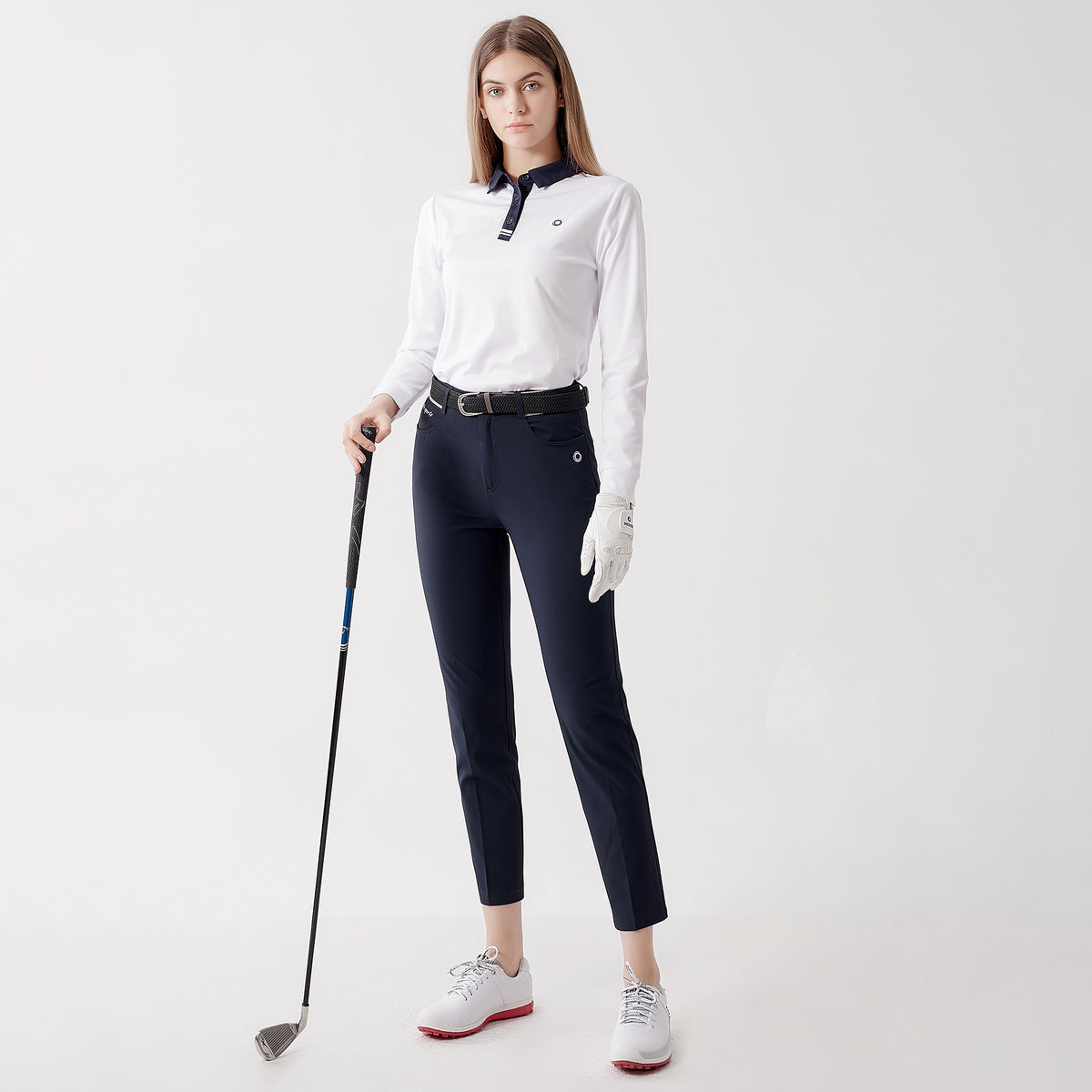 Women's woven cropped pants