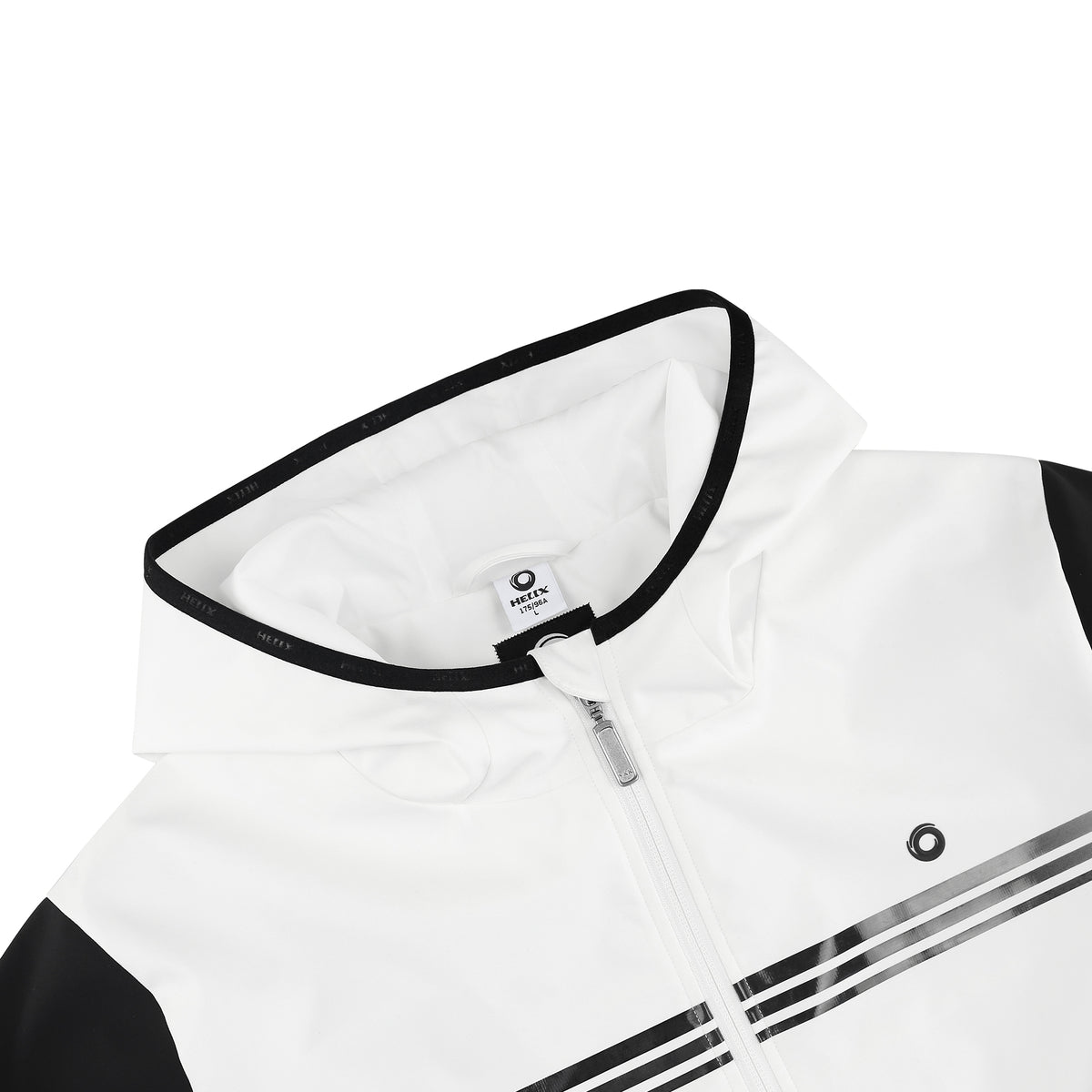 Men's hooded woven jacket