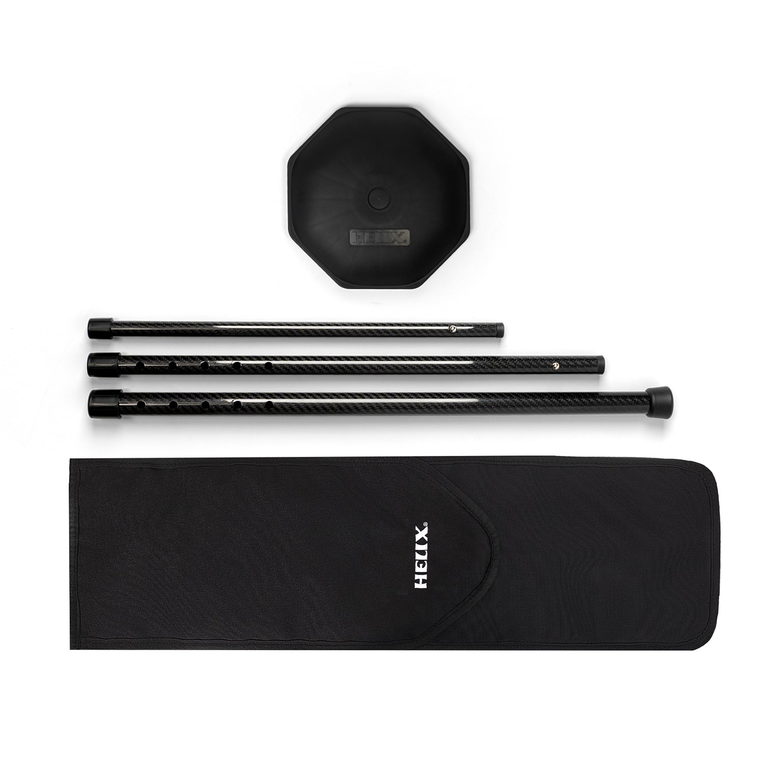 Carbon Fiber Golf Travel Bag Support Pole HELIX