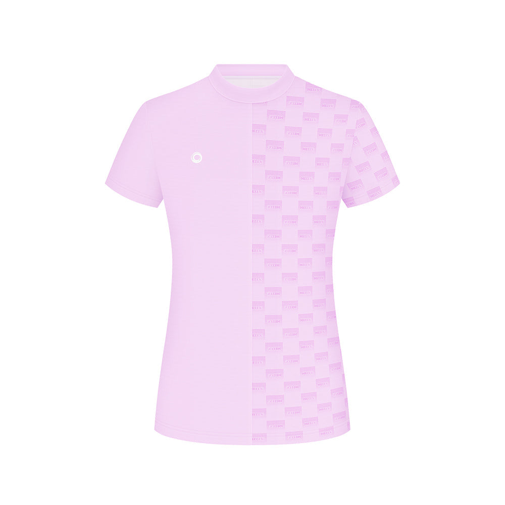 Women's Standing Collar T-shirt HELIX