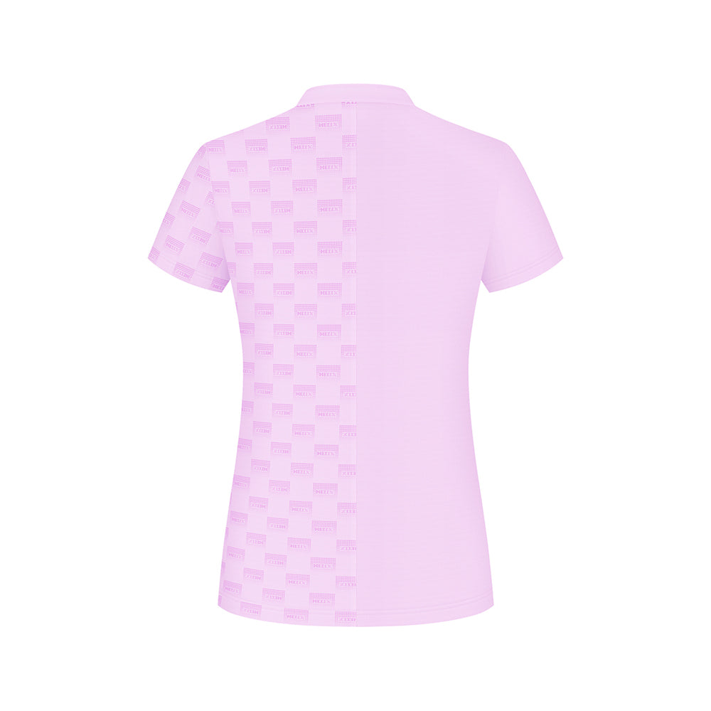 Women's Standing Collar T-shirt HELIX