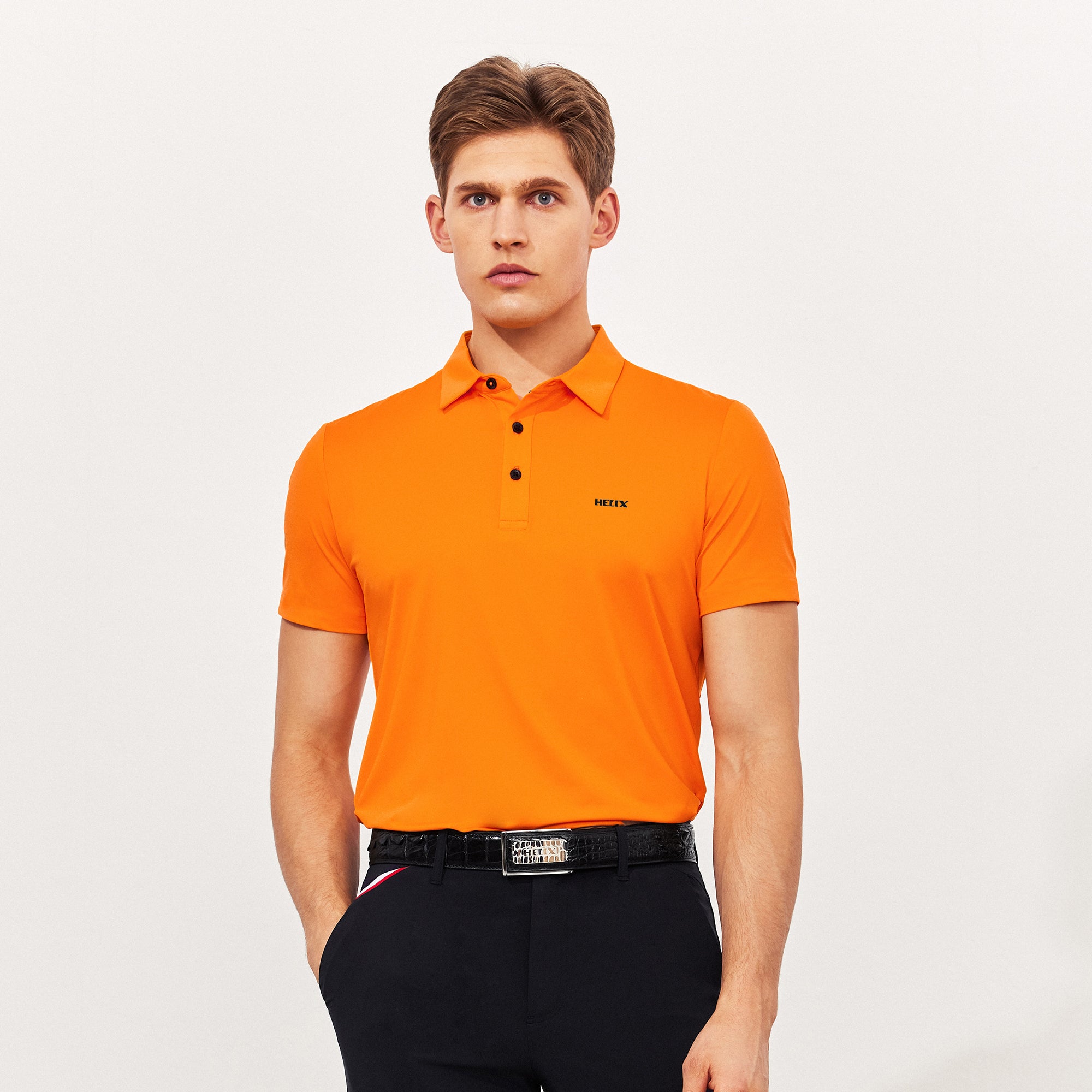 Men's short-sleeve polo shirt