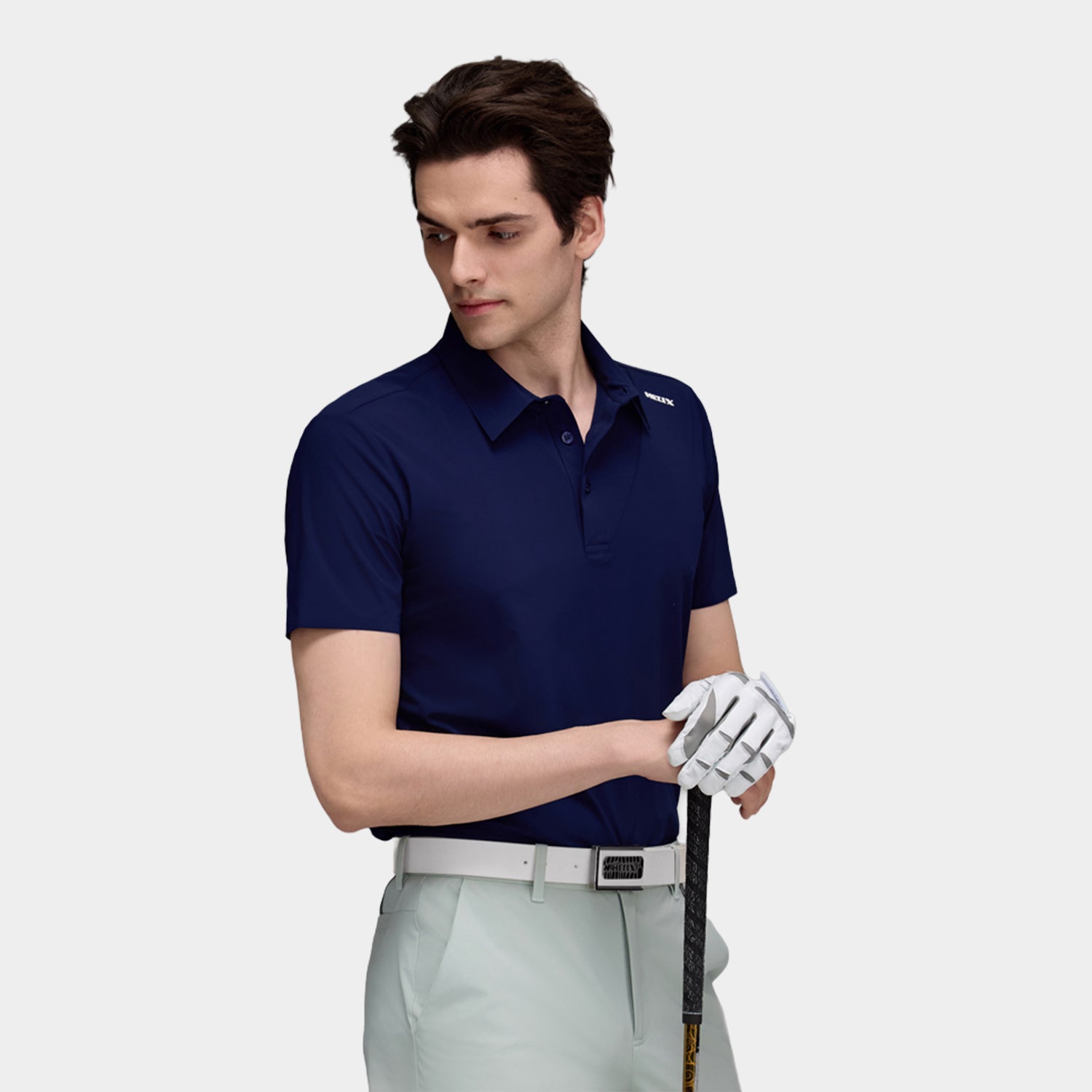 Men's short-sleeve polo shirt HELIX