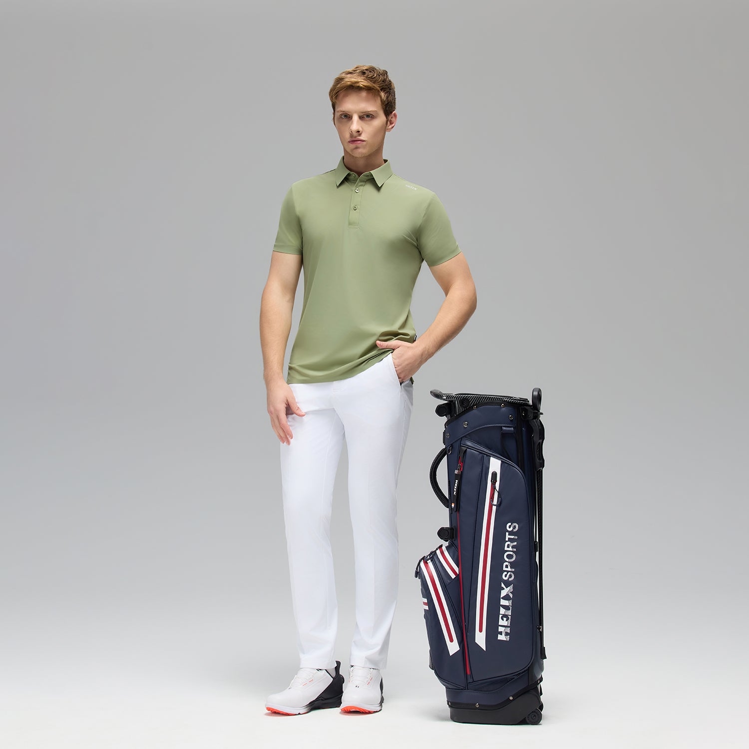 Men's short-sleeve polo shirt