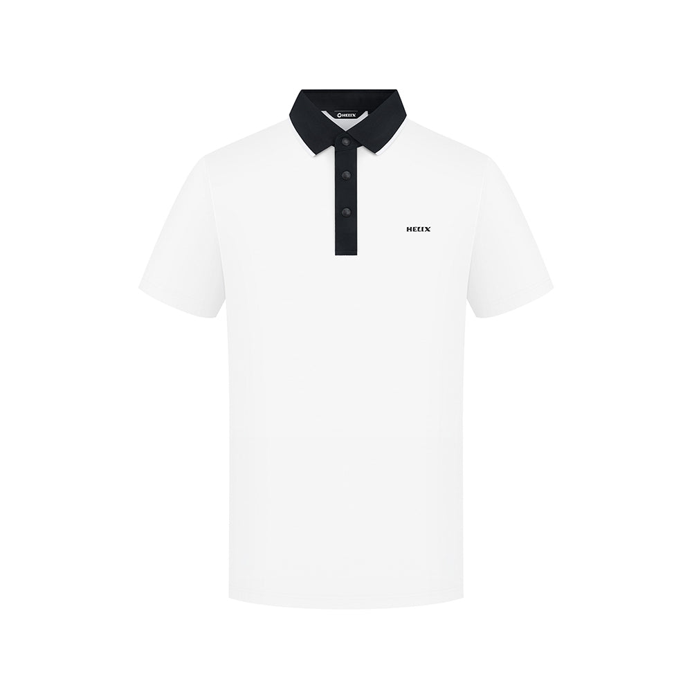 Men's short-sleeved polo shirt