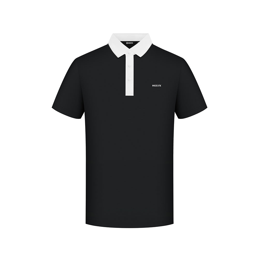 Men's short-sleeved polo shirt