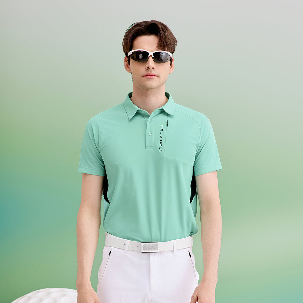 Men's Short Sleeve Polo Shirt HELIX