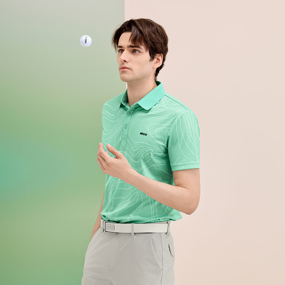 Men's Short Sleeve Polo Shirt HELIX
