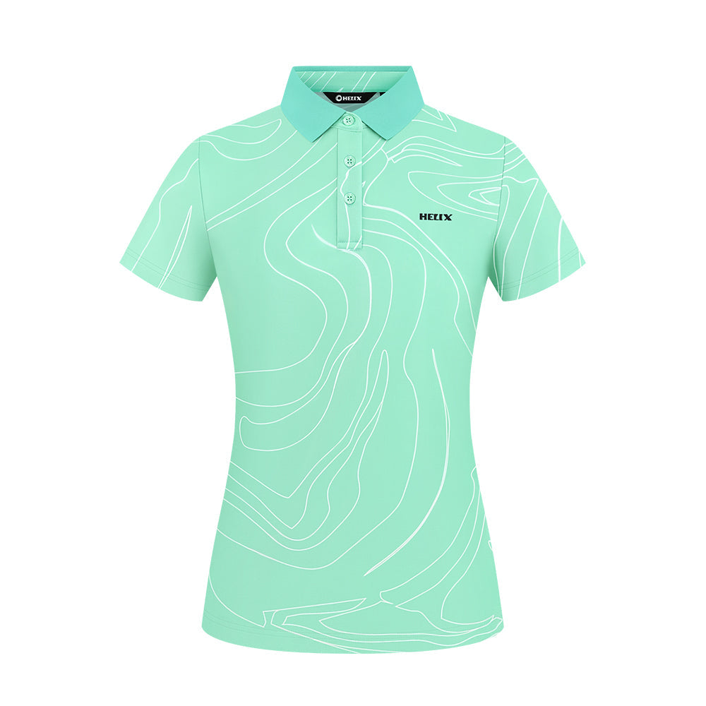 Women's Short Sleeve Polo Shirt HELIX