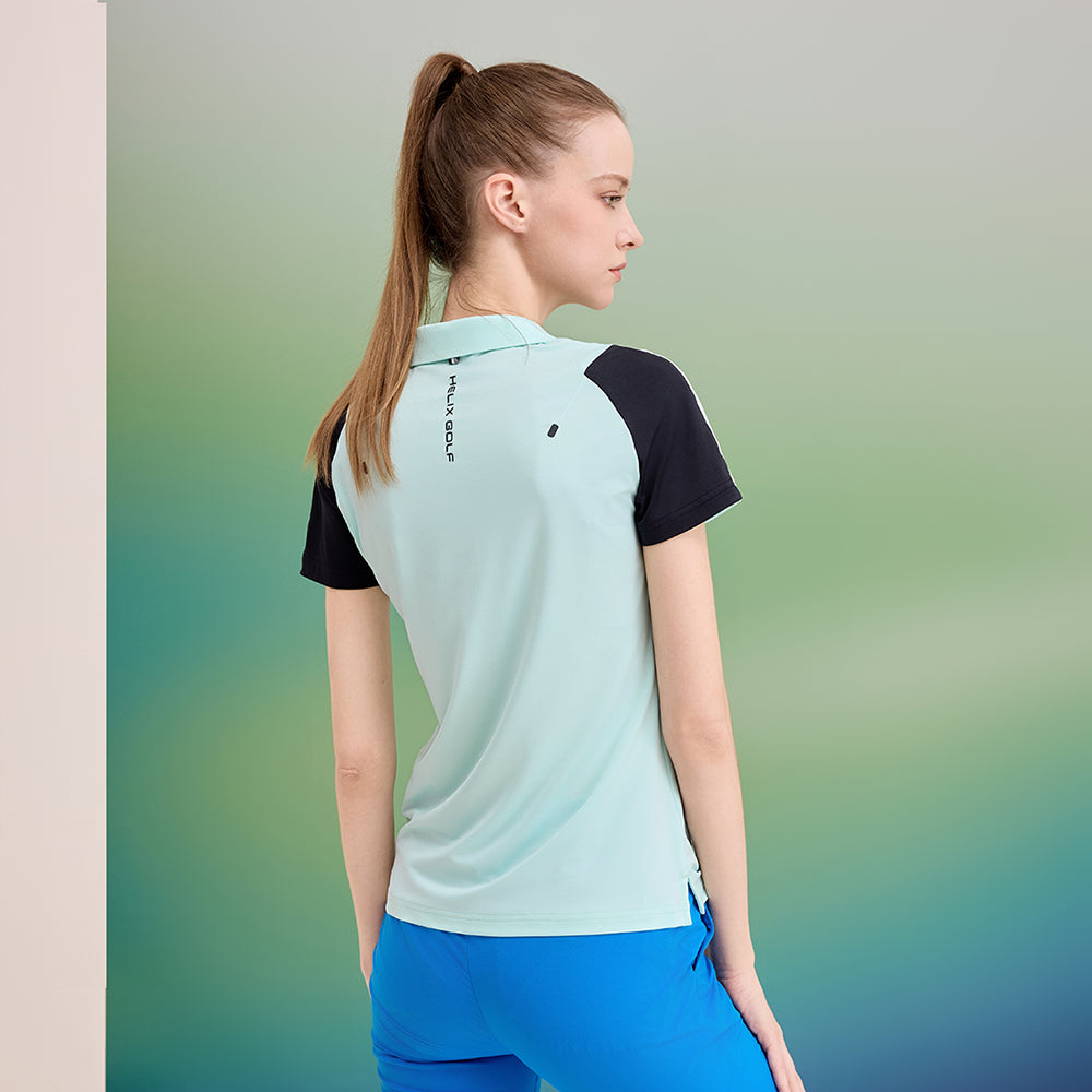 Women's Short Sleeve Polo Shirt HELIX