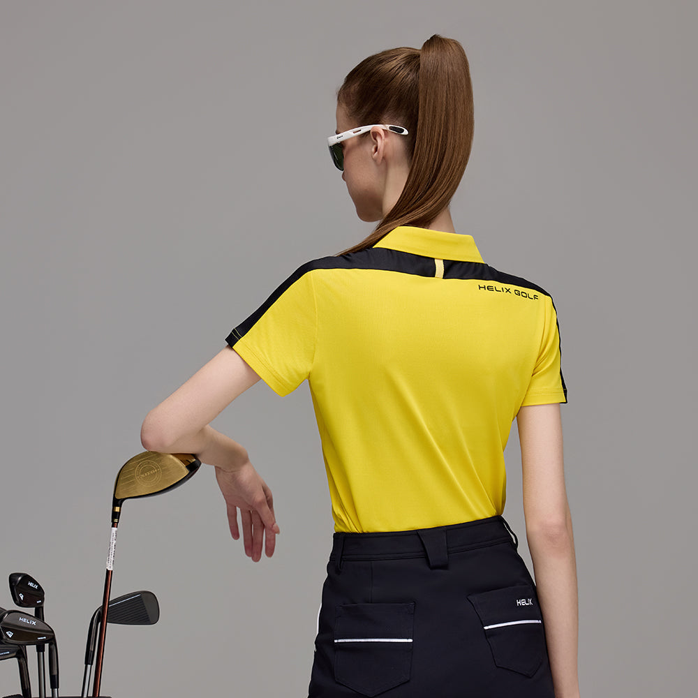 Women's Short Sleeve Polo Shirt HELIX