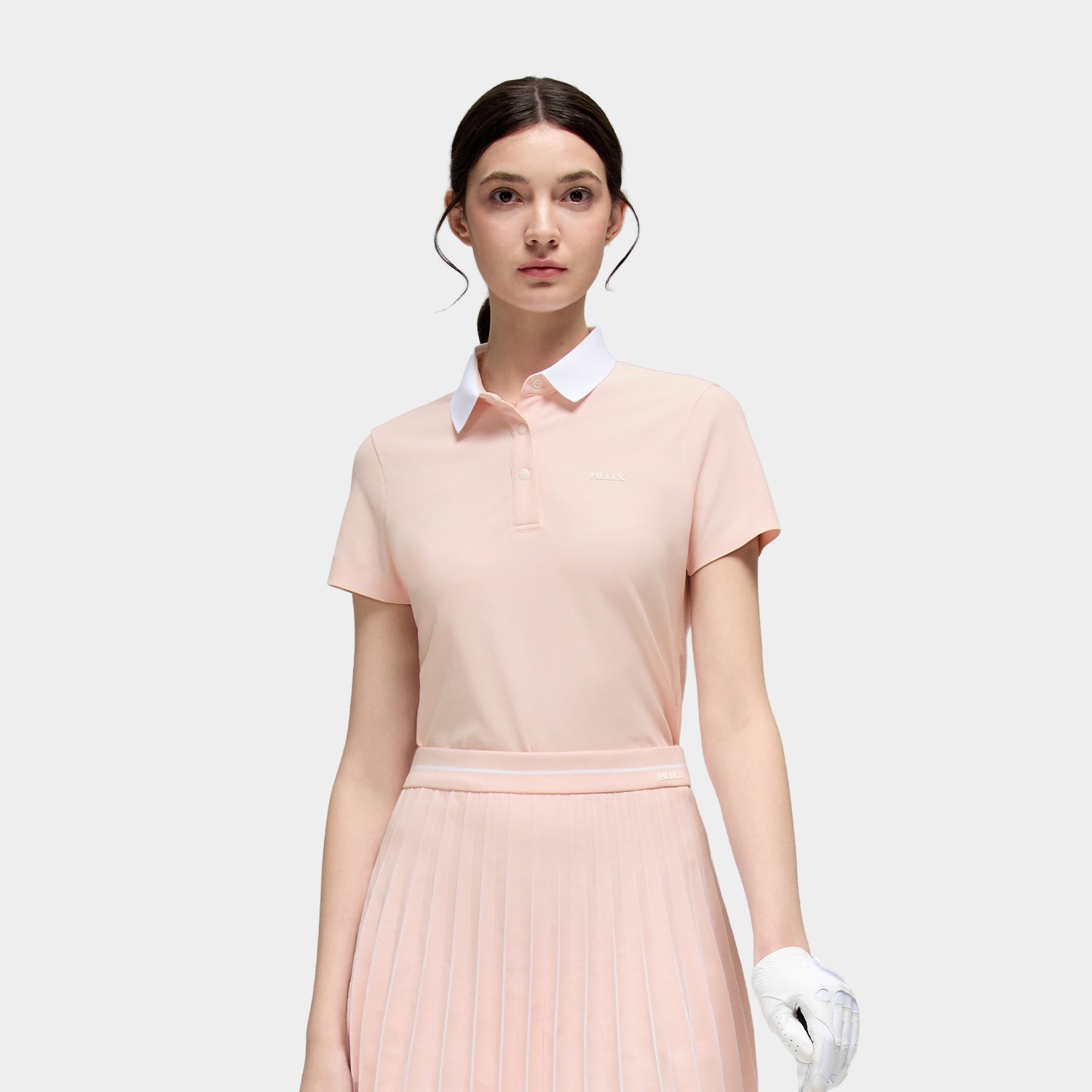 Women's short-sleeve polo shirt HELIX