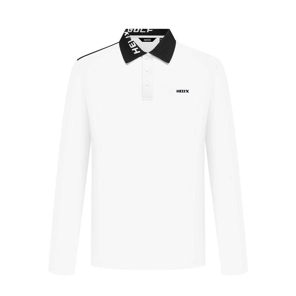 Men's Long Sleeve Polo Shirt HELIX