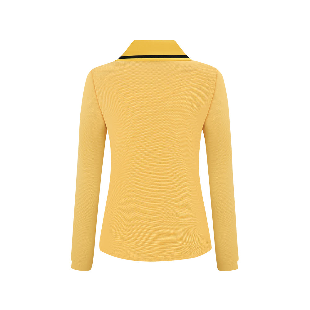 Long Sleeve Polo Shirt For Women
