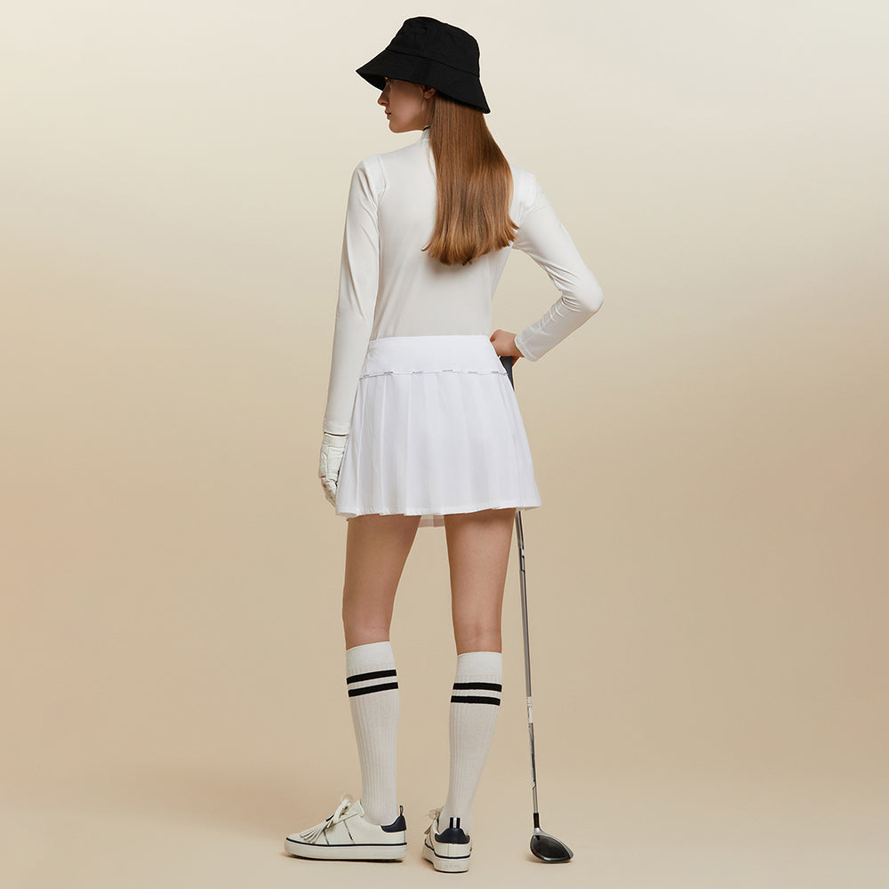 Women's Standing Collar Long Sleeved Shirt HELIX