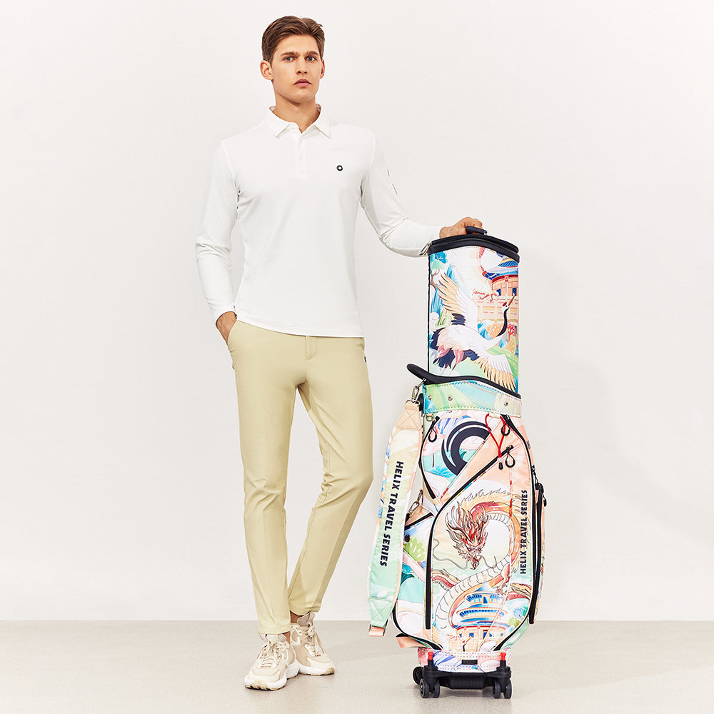 Men's Long Sleeve Polo Shirt HELIX