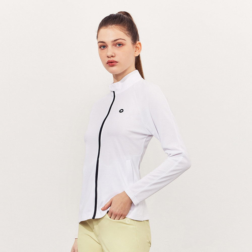 Women's Standing Collar Knitted Jacket HELIX