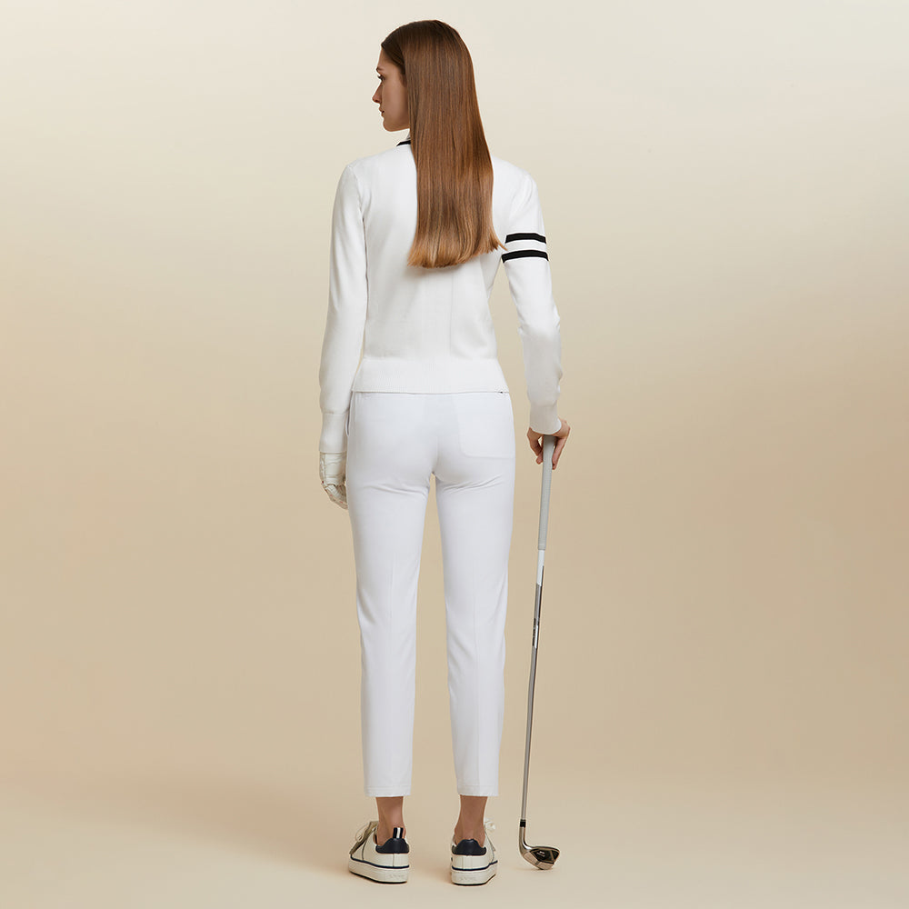 Women's Round Neck Cardigan HELIX