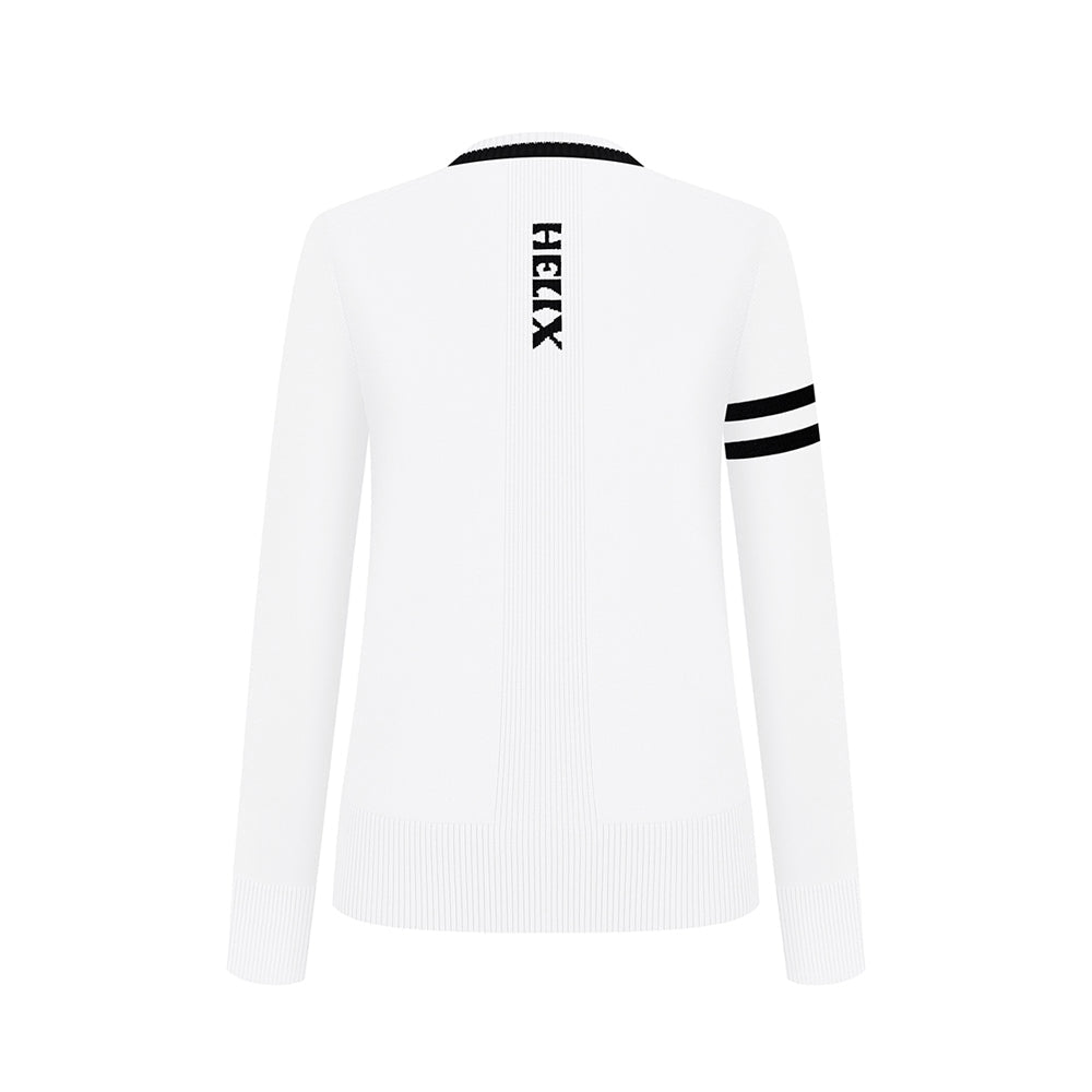 Women's Round Neck Cardigan HELIX