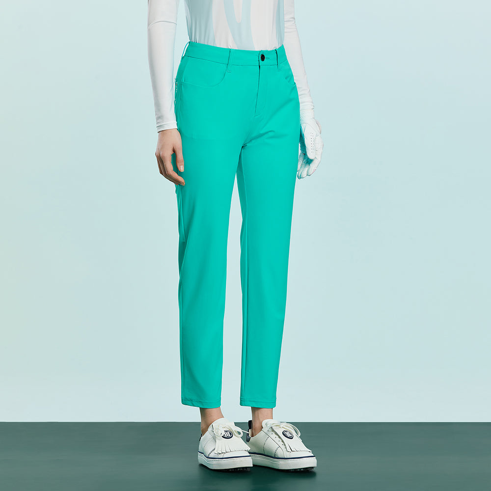 Women's Knitted Cropped Pants HELIX